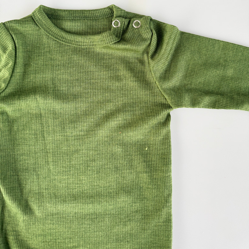 101225/11 Wool Silk Child t-Shirt, dill